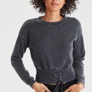 American eagle outfitters burgundy sweatshirt NEW!! Large